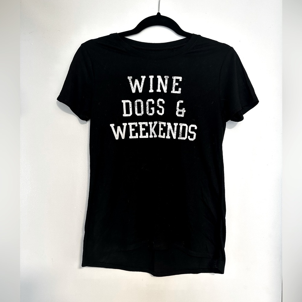 “Wine, Dogs & Weekends” Graphic Tee